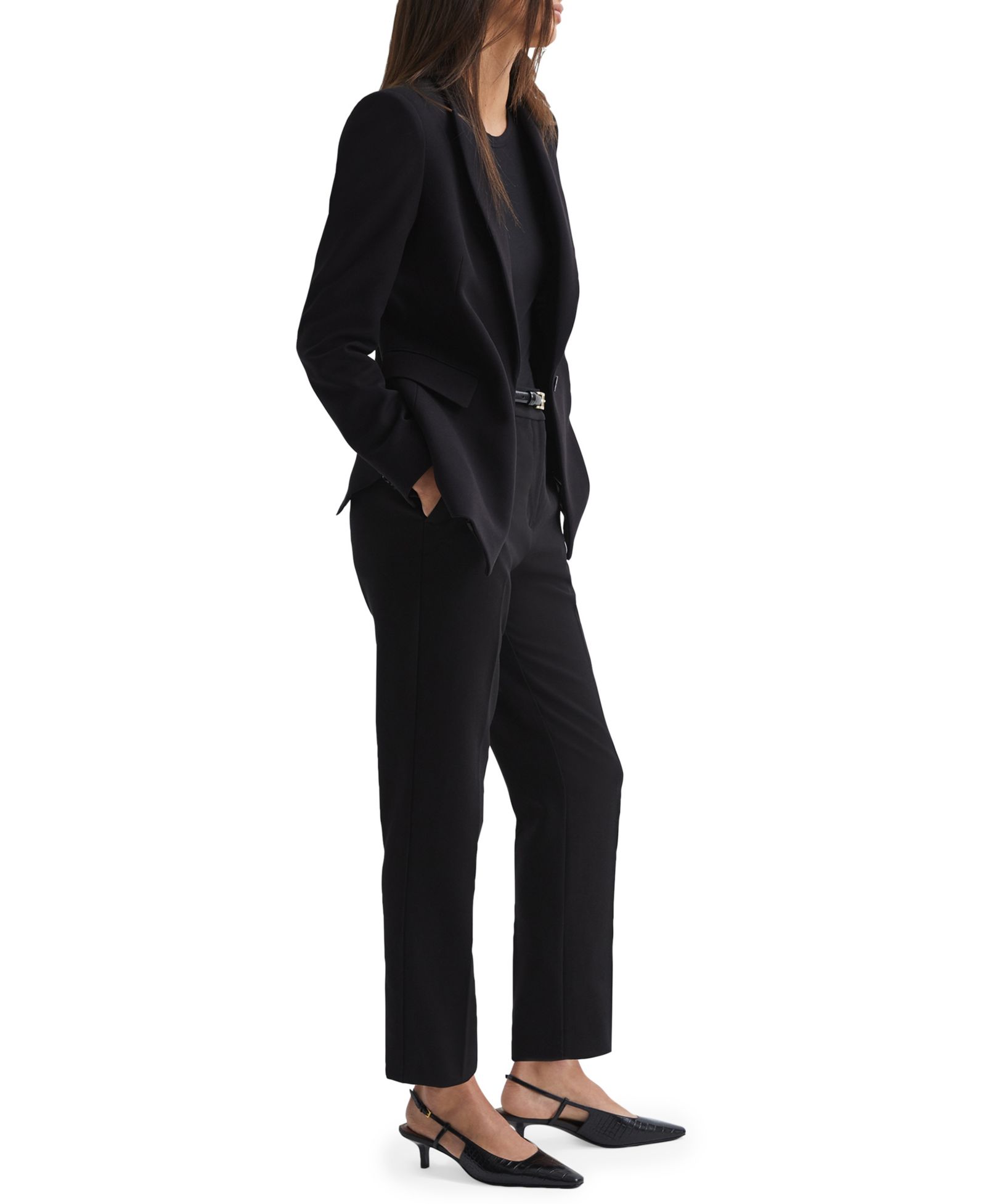 Женские брюки REISS Gabi Slim Leg