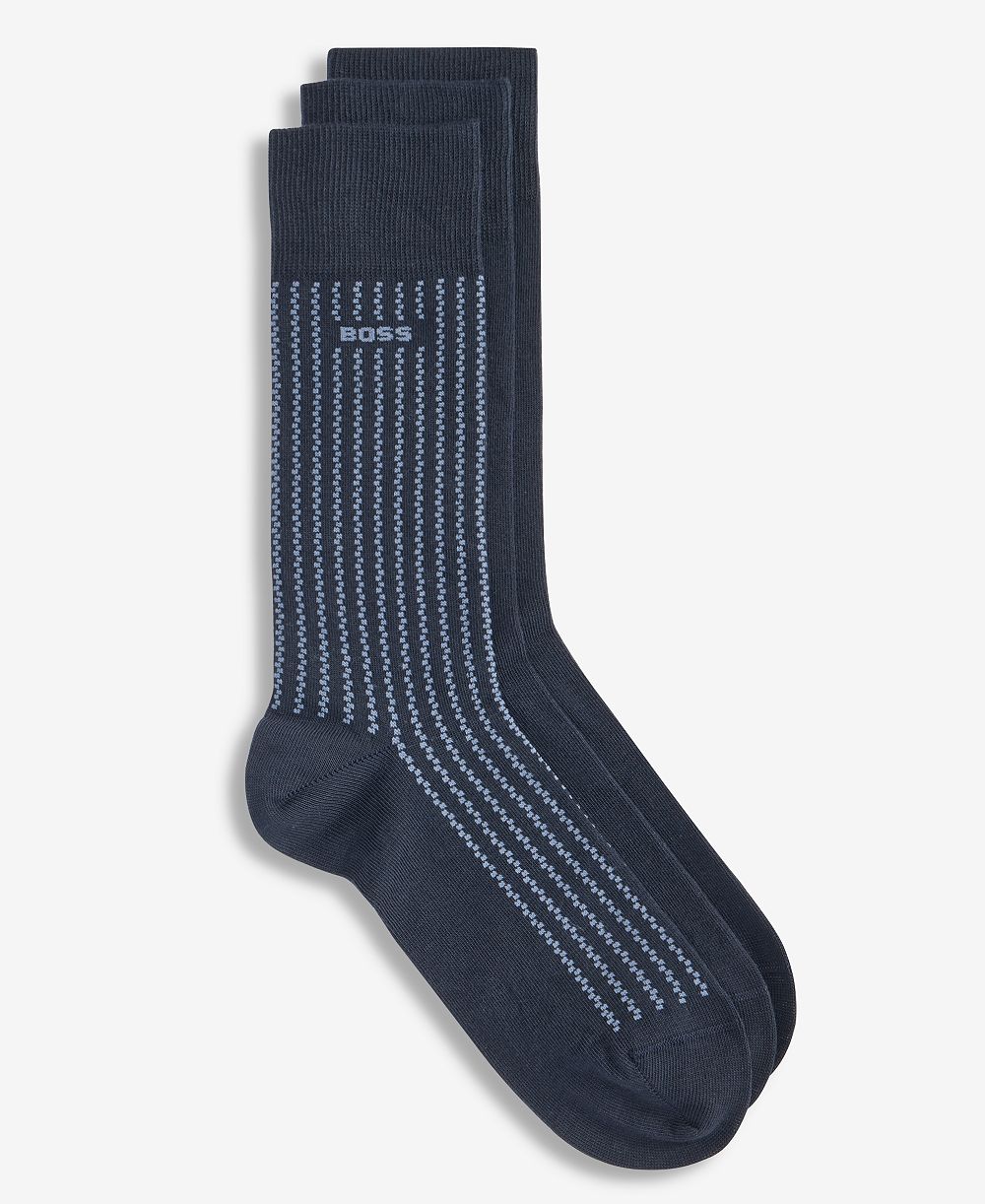 BOSS by Hugo Boss Мужской Minicube Detail Socks, 3-Pack