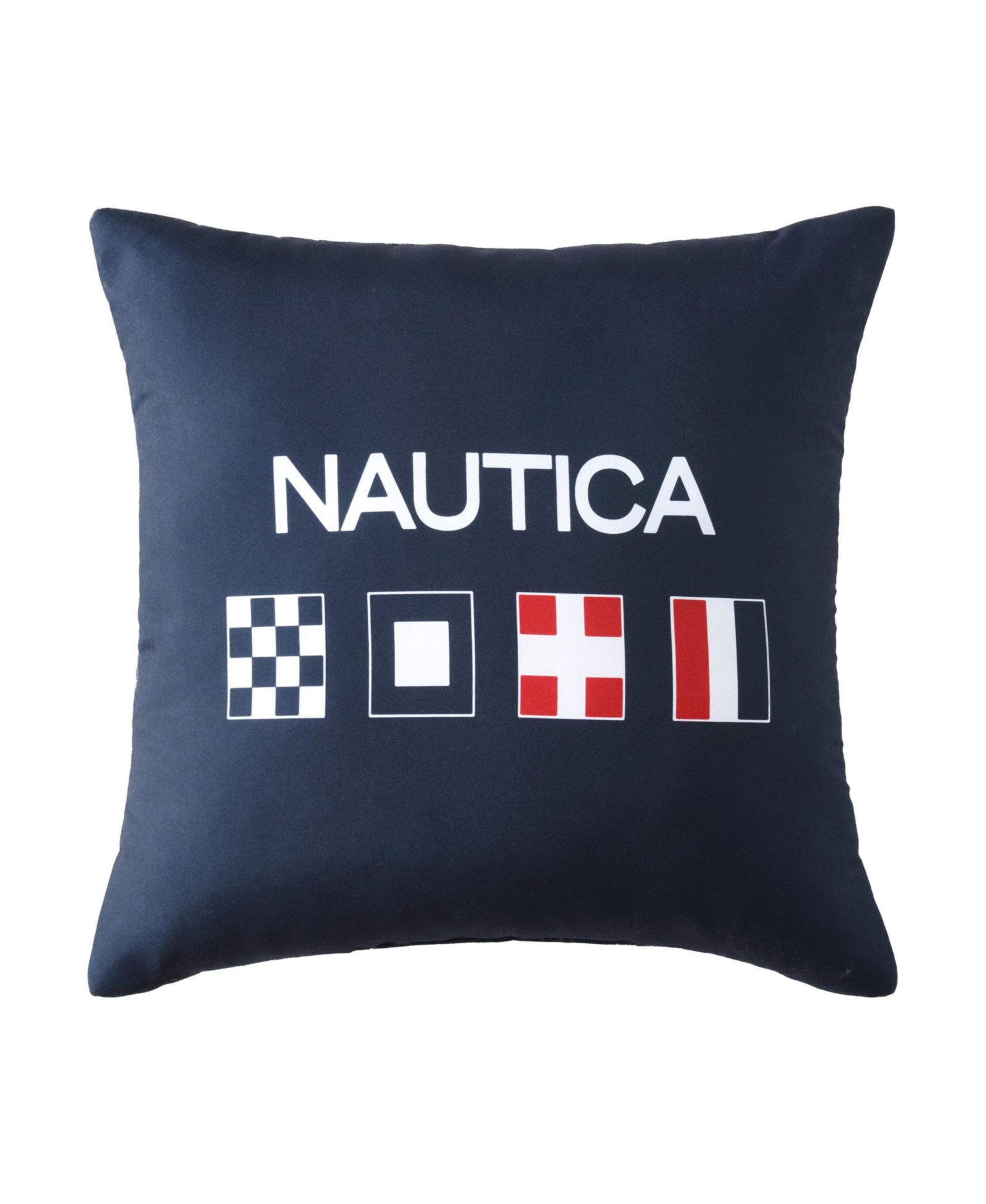Nautica Flag Printed Square Decorative Pillow, 18" x 18"