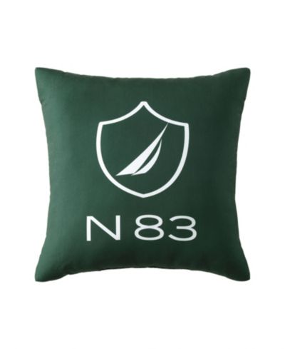 Декоративная квадратная подушка Nautica N83 Boat Printed 18" x 18"