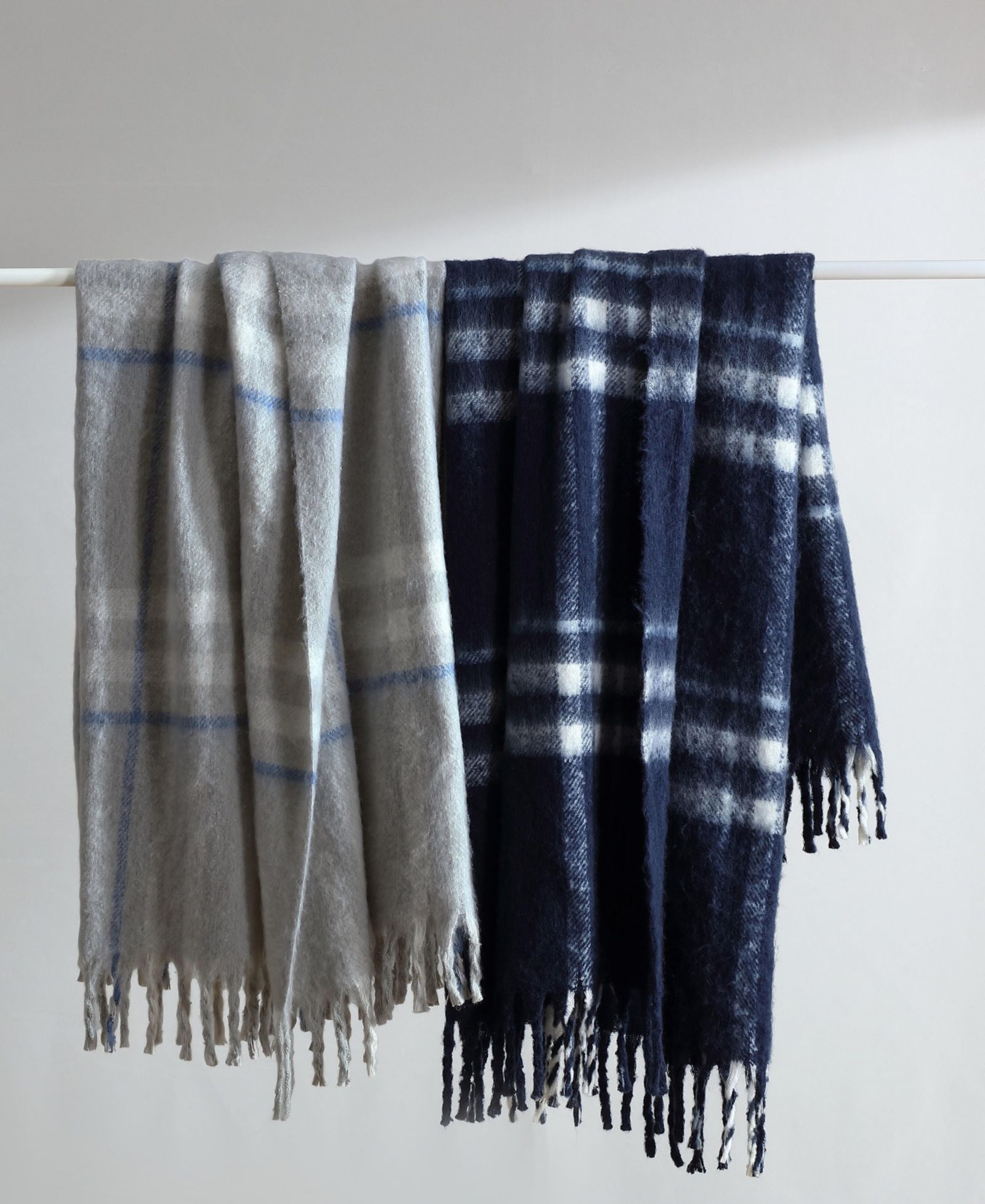 Плед Nautica Ryan Cove Plaid Faux Mohair, 60" x 50"