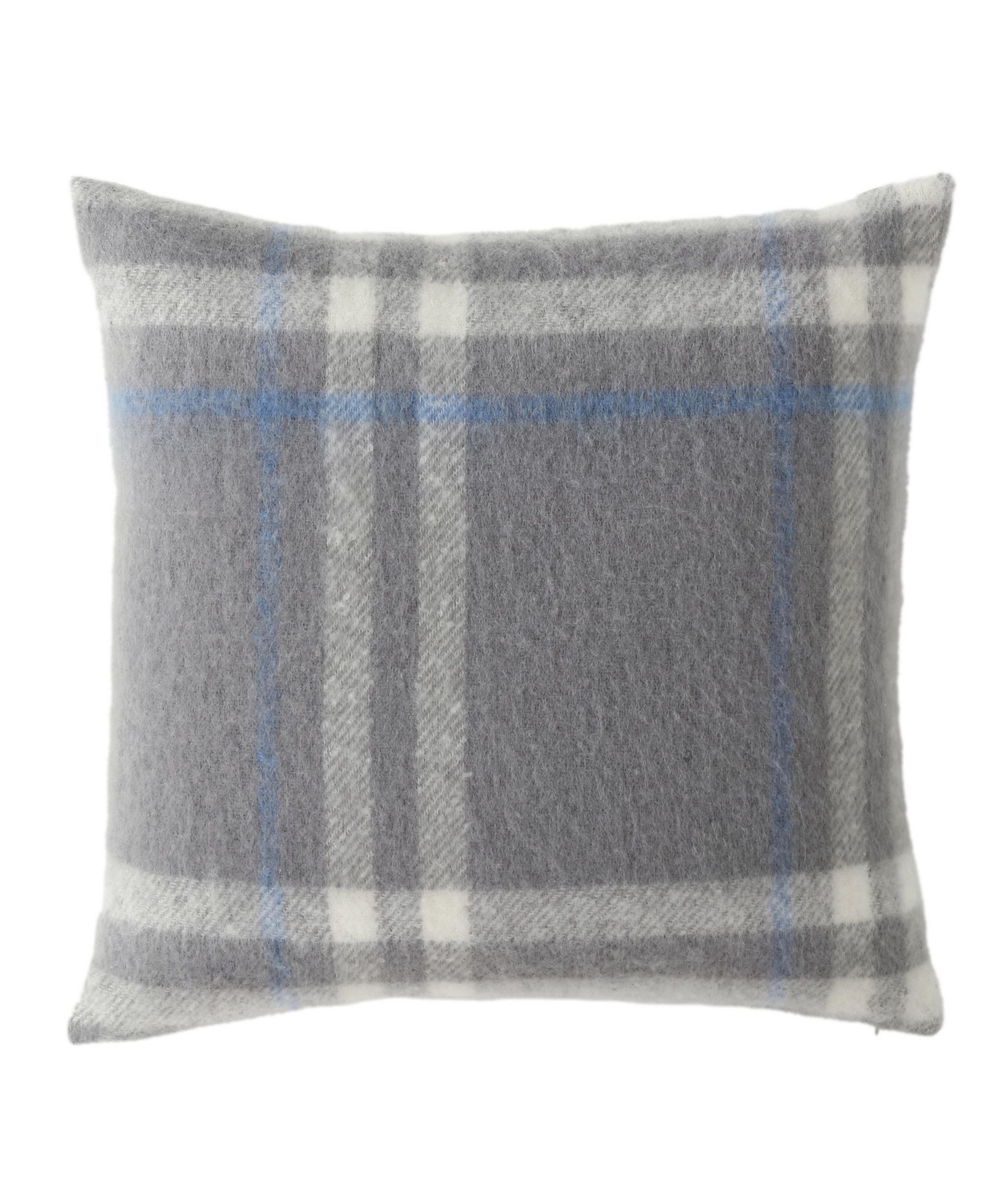 Nautica Ryan Cove Plaid Faux Mohair Square Decorative Pillow, 20" x 20"
