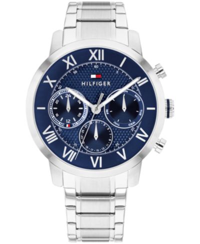 Мужские наручные часы Tommy Hilfiger Multifunction, стальная сталь, 42mm
