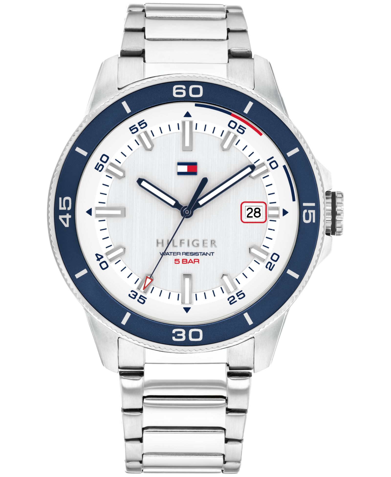 Мужские кварцевые часы Tommy Hilfiger Museum Classic, стальной цвет, 43mm