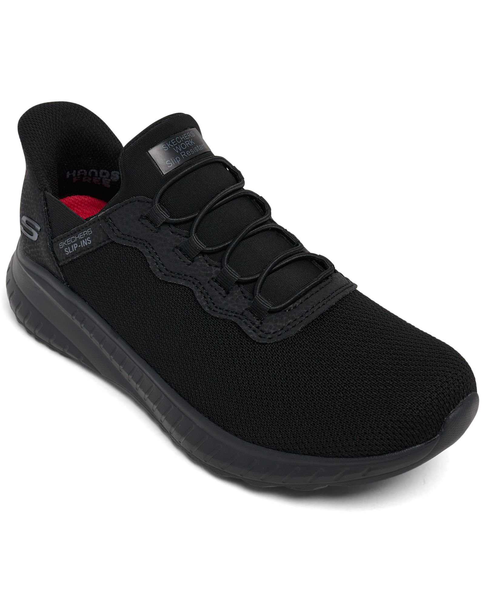 Skechers Женские рабочие кроссовки Slip-Ins Work: Squad Chaos SR - Jasul Slip-On Wide Width