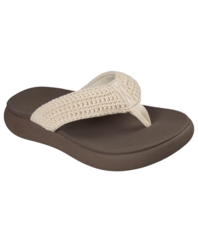 Женские шлепанцы Skechers Relaxed Fit: Asana Luxe - Valley Chic 2