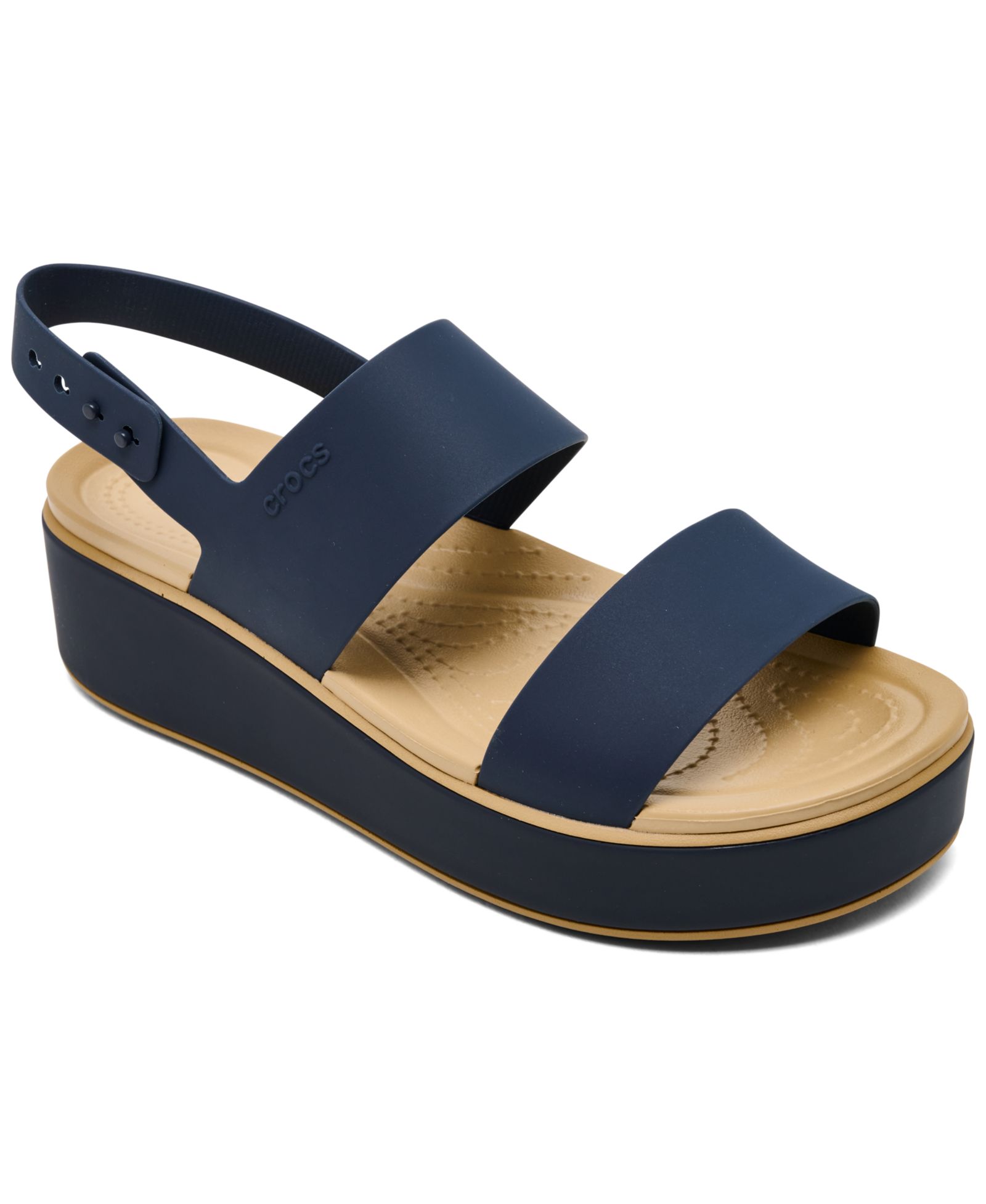 Женские сандалии Crocs Women's Brooklyn Matte Wrap Low Wedge