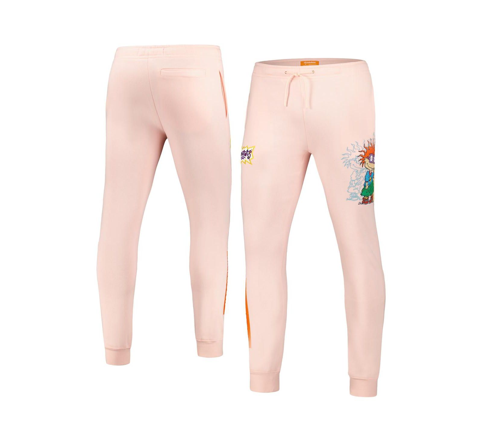 Freeze Max Men's Pink Rugrats Fleece Jogger Pants