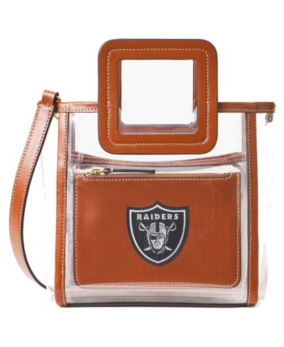 Staud Женская мини-сумка Shirley Clear Las Vegas Raiders