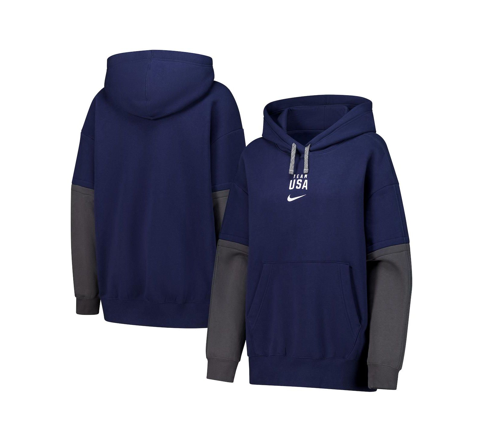 Женское худи Nike Essential Pullover Navy Color Block
