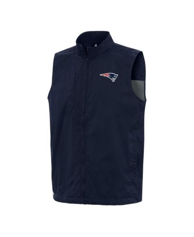 Мужская жилетка Antigua Navy New England Patriots Brisk Full-Zip
