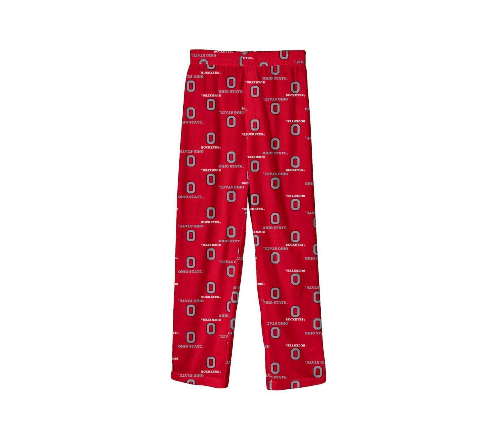 Outerstuff Детские брюки Ohio State Buckeyes, алый цвет, с логотипом команды