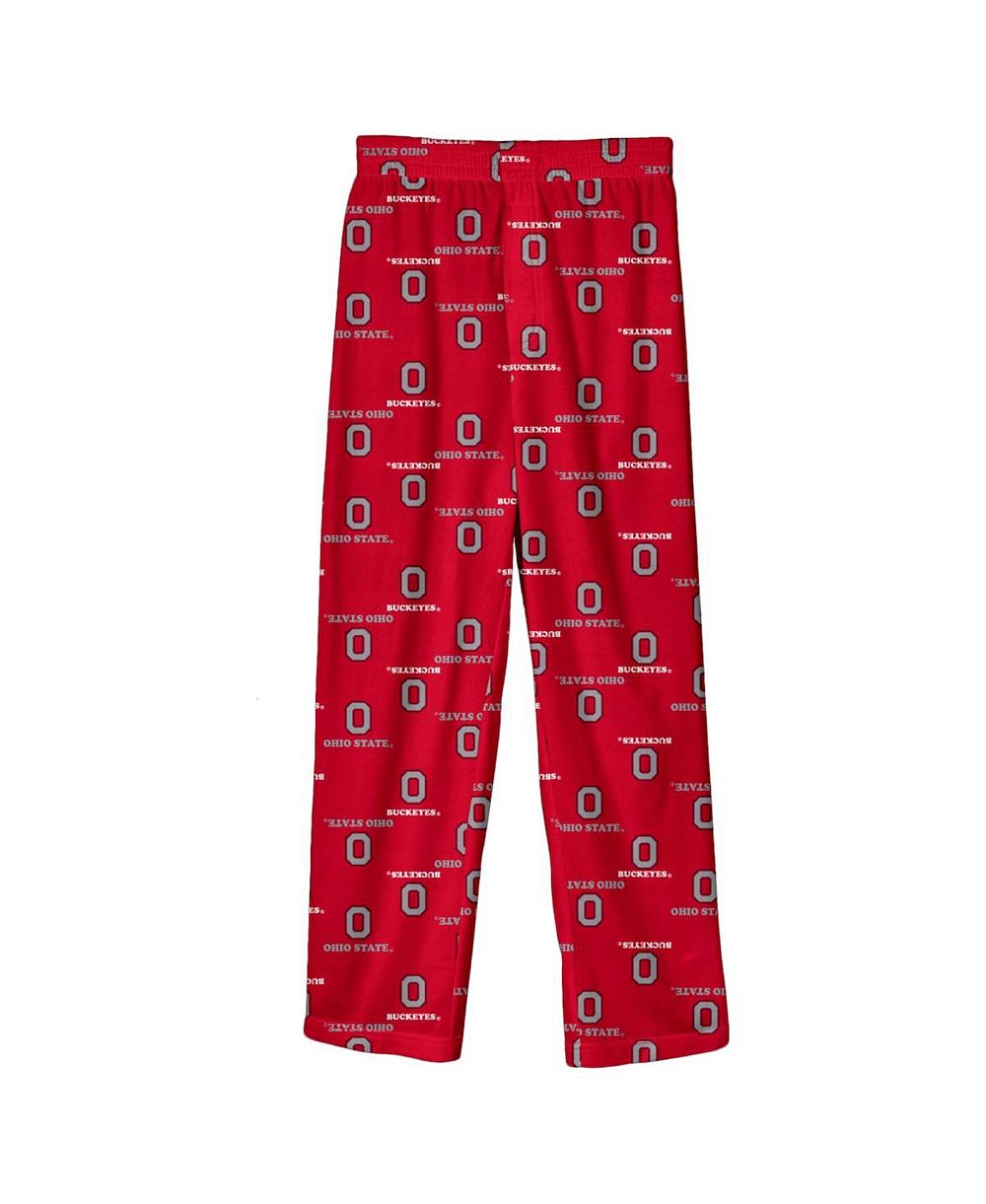 Брюки Outerstuff с логотипом команды Ohio State Buckeyes для мальчиков и девочек Scarlet