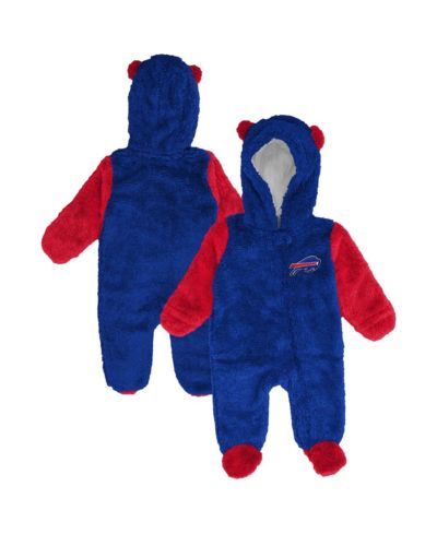 Детский комбинезон Outerstuff Royal Buffalo Bills Stay Napping Fleece Full-Zip Sleeper для мальчиков и девочек