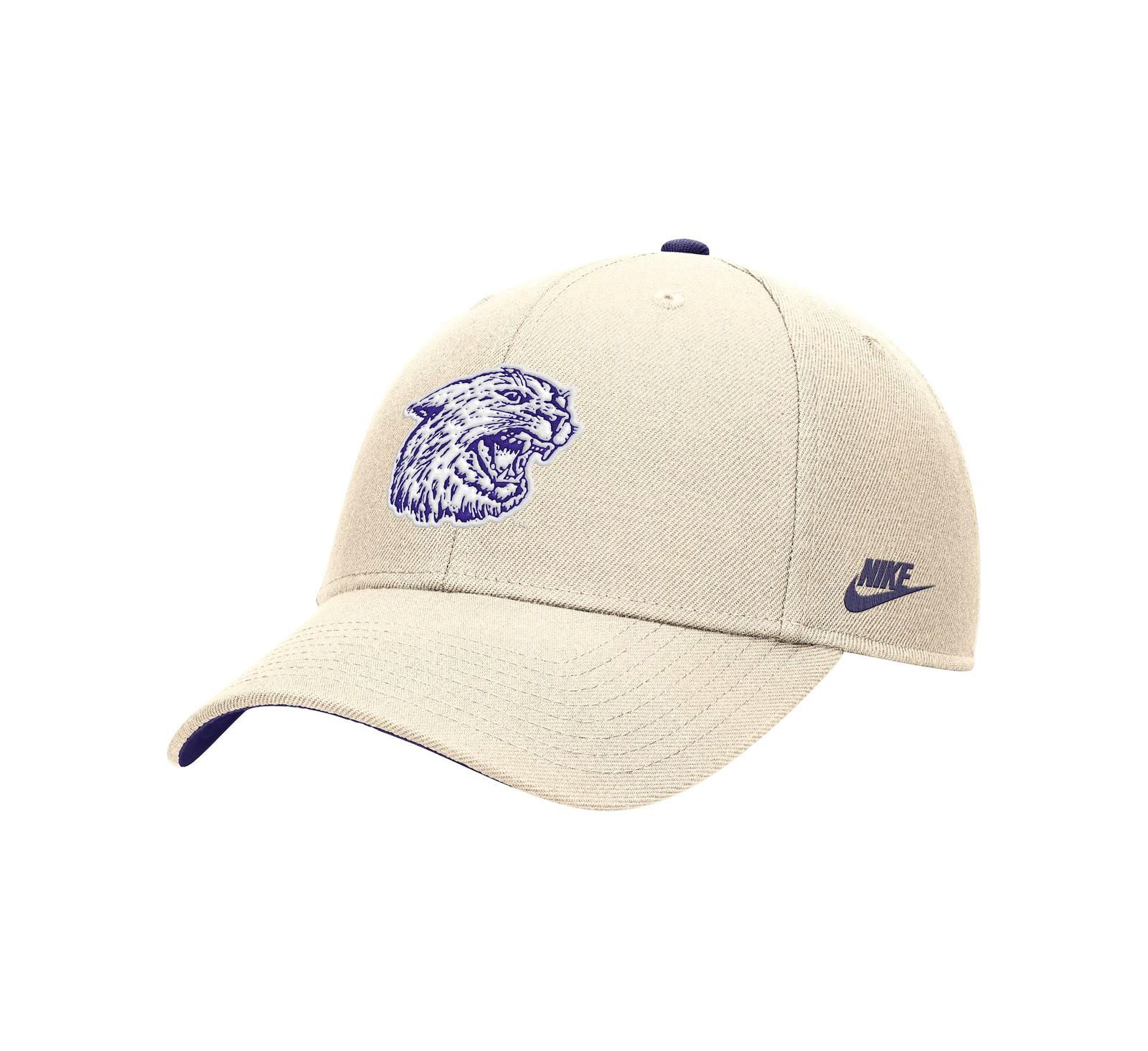 Nike Men's Natural Kansas State Wildcats Rise Adjustable Hat