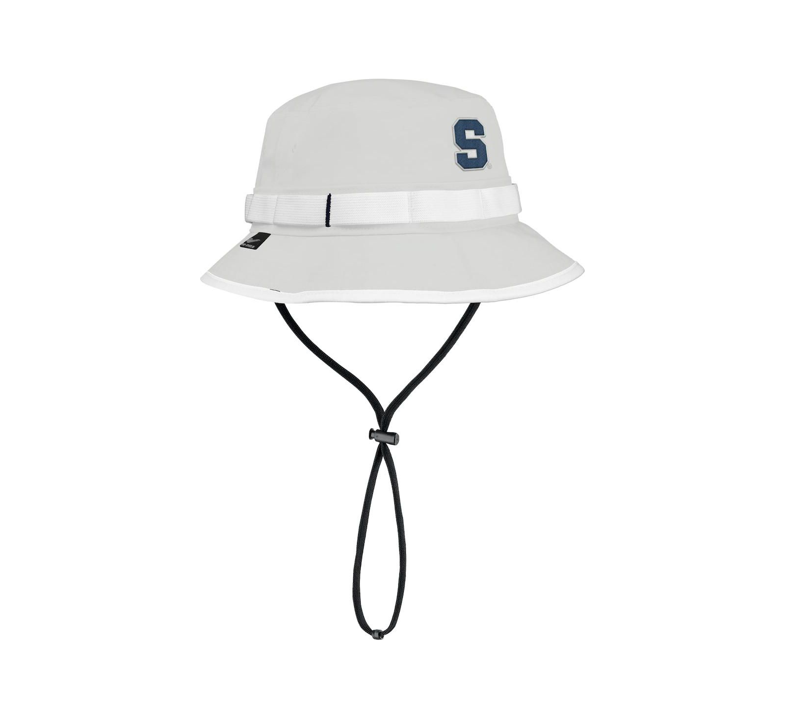 Мужская панама Nike Gray Syracuse Orange 2025 On-Field Boonie Performance Bucket Hat
