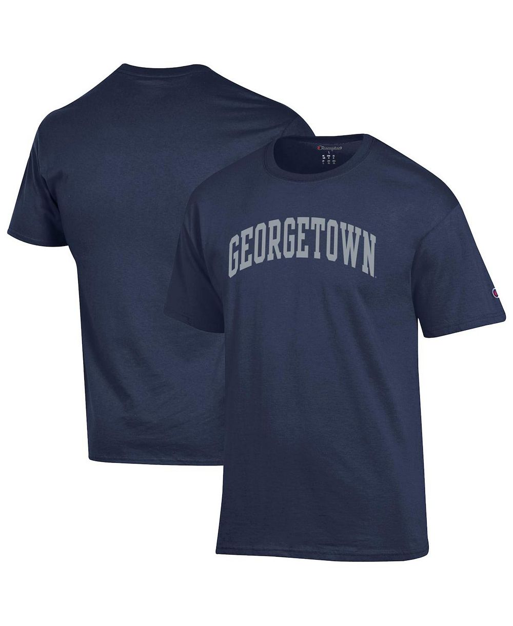 Champion Мужская футболка Georgetown Hoyas Navy Basic Arch