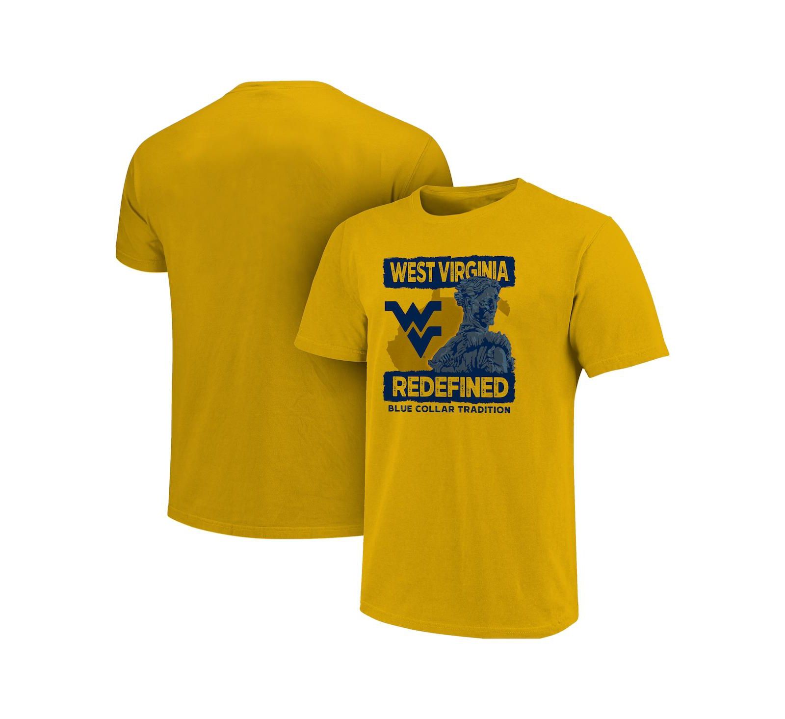 Image One Men's Gold West Virginia Mountaineers 2025 Fan T-Shirt