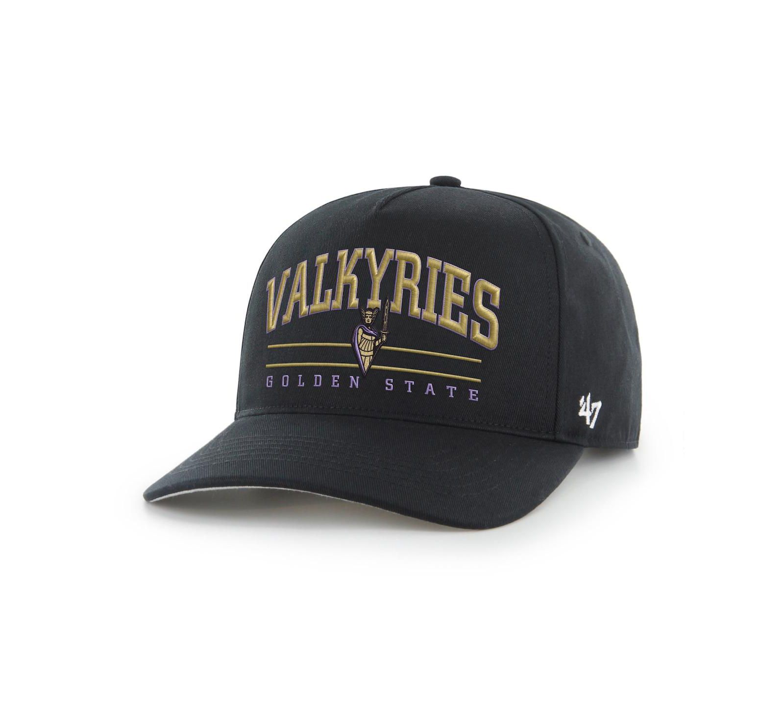Мужская регулируемая кепка '47 Brand Eclipse Black Golden State Valkyries Roscoe Hitch