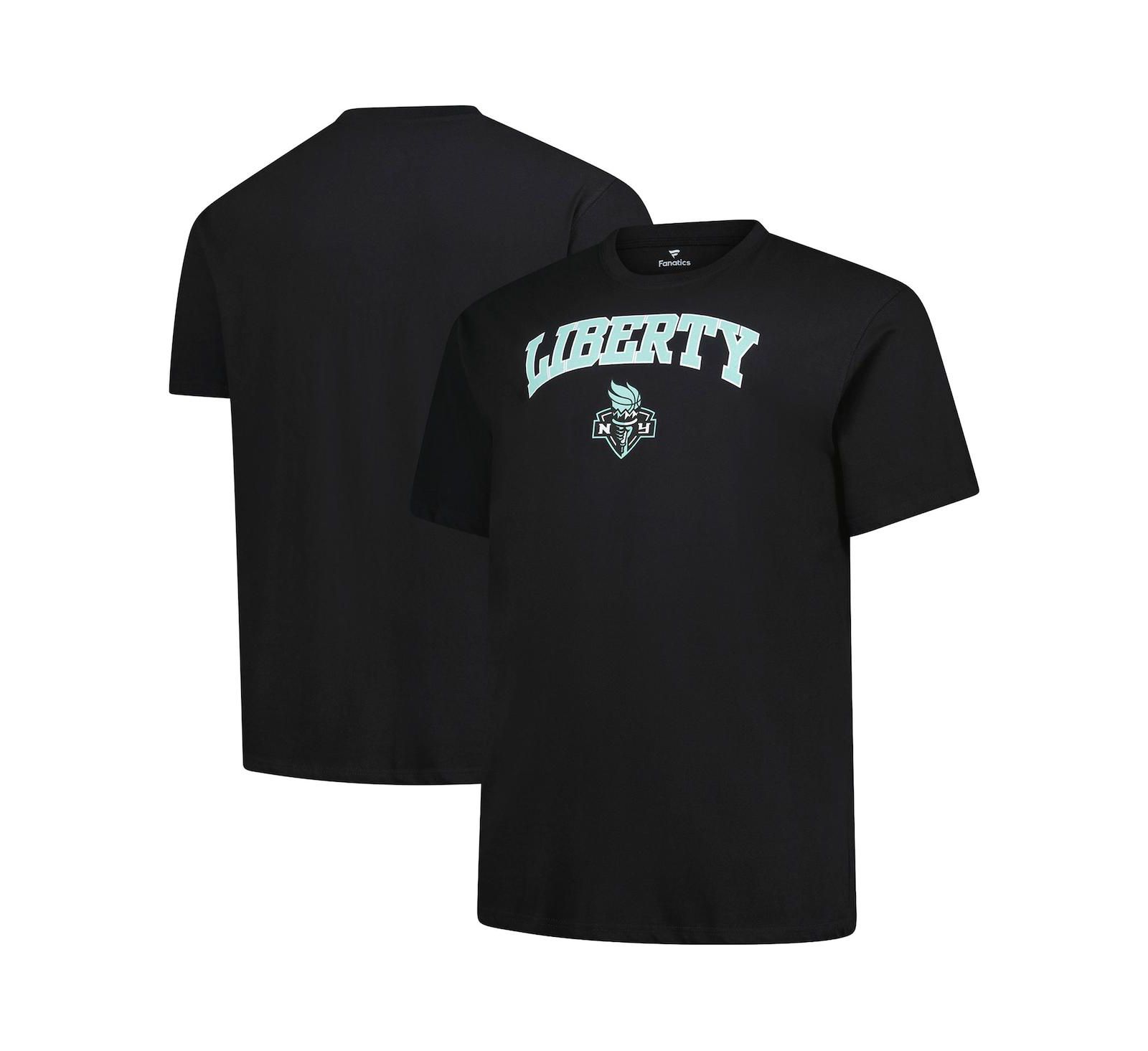 Мужская футболка Fanatics New York Liberty Big & Tall Arch Logo