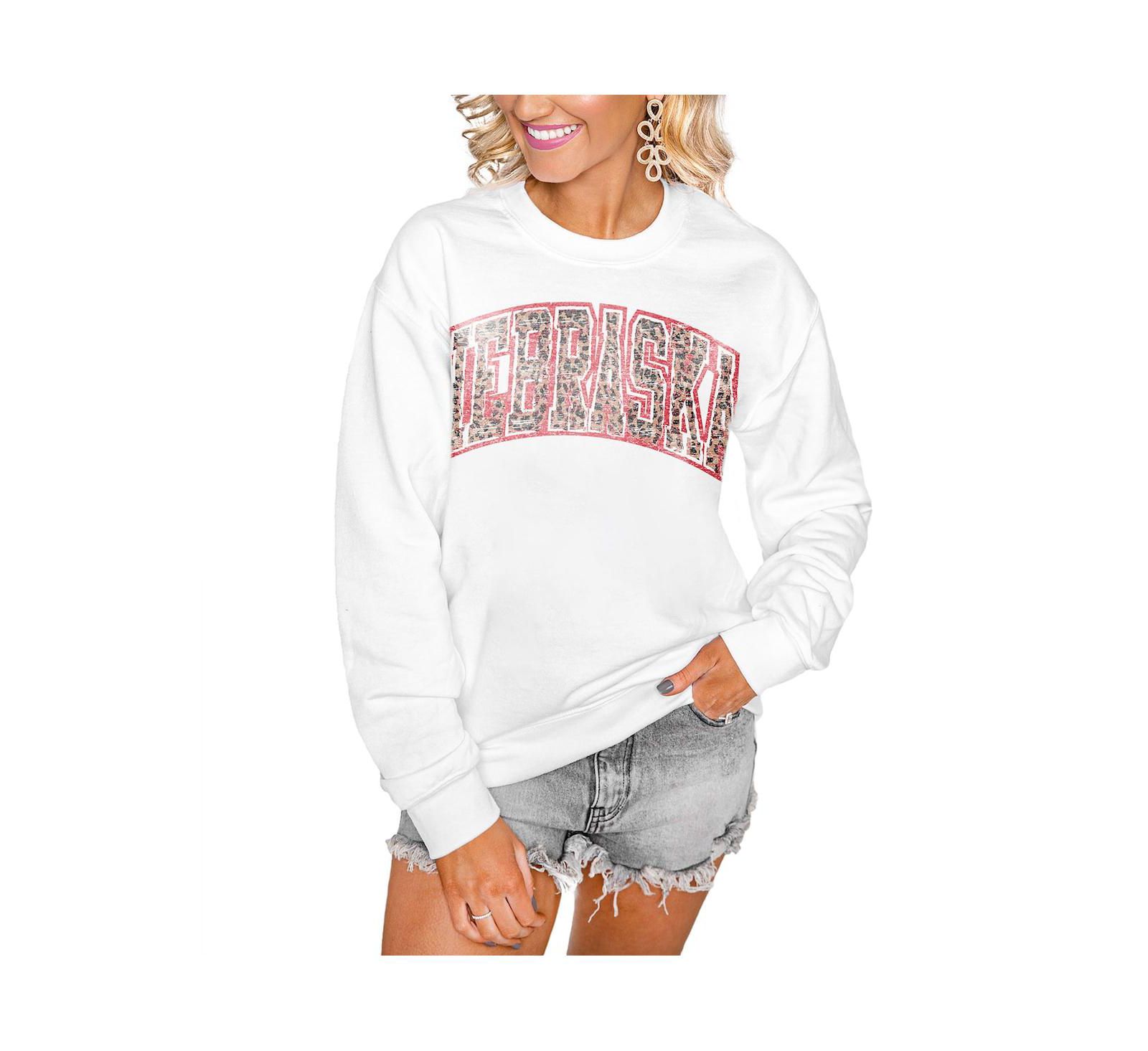 Свитшот Gameday Couture Women's Nebraska Huskers, оверсайз