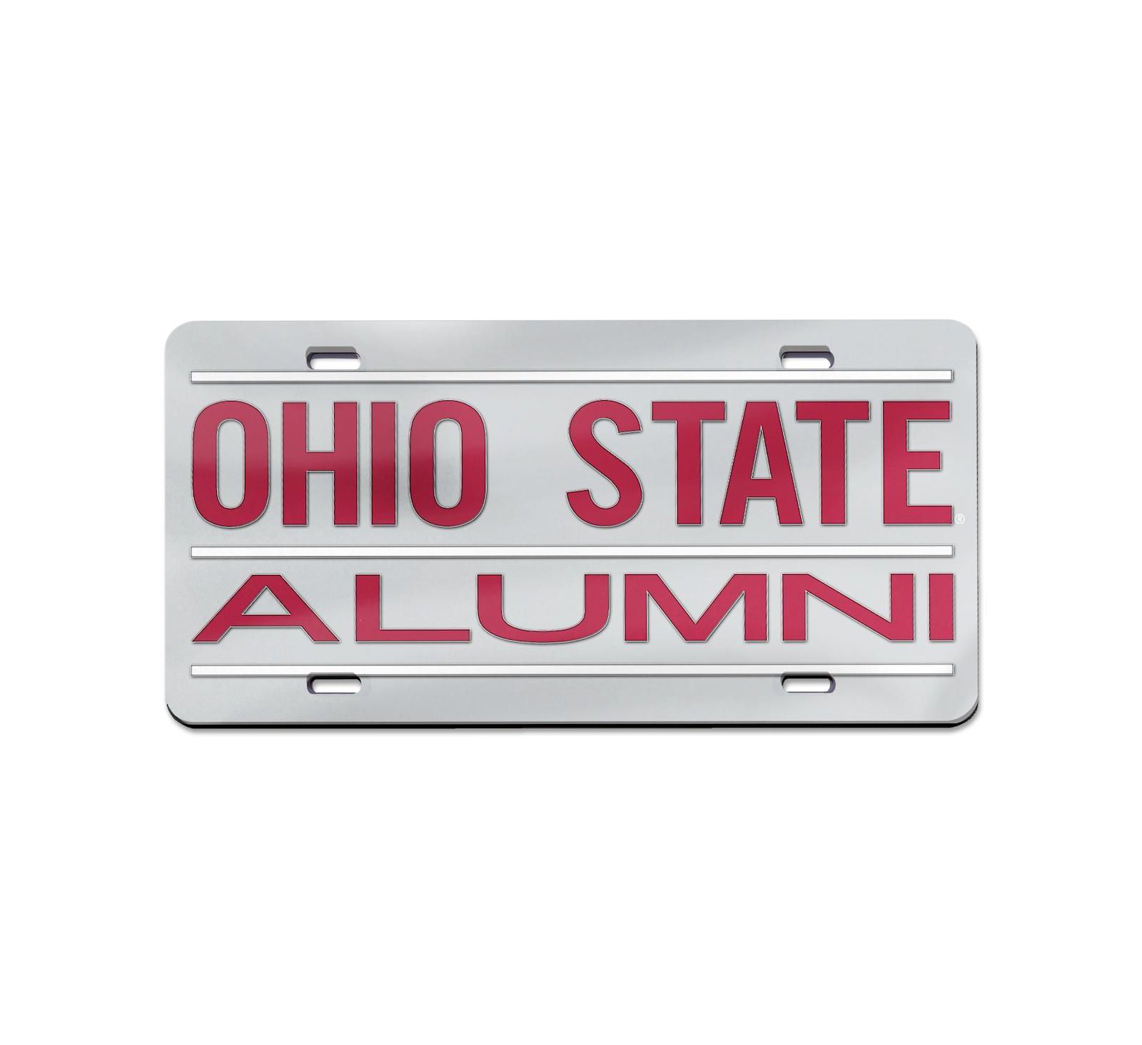 Акриловая номерная табличка Wincraft Ohio State Buckeyes Alumni Laser Cut