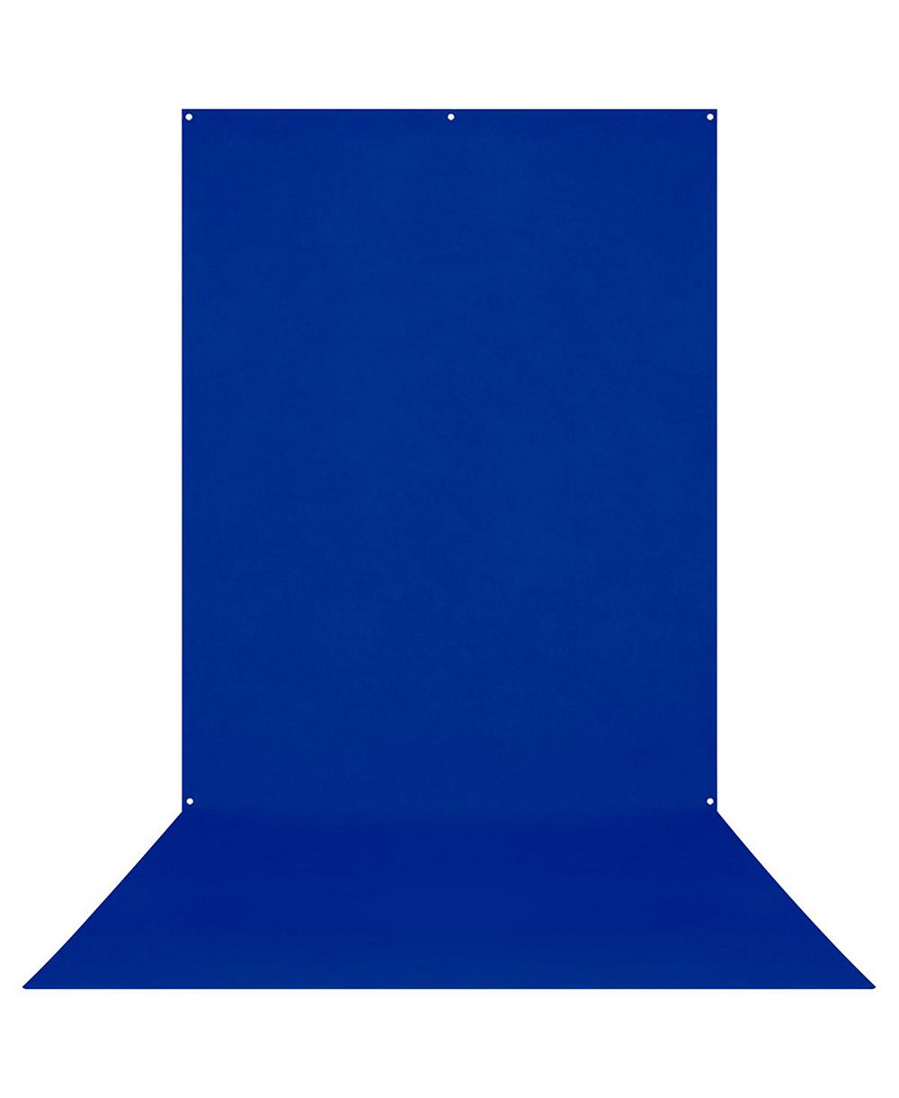 Westcott Wrinkle-Resistant Backdrop, Royal Blue/Chroma-Key Blue - 5 x 7'