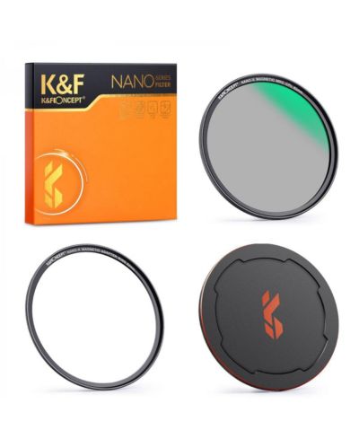 Магнитный фильтр K&F Concept 62mm Nano-X CPL