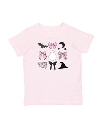 Sweet Wink детская футболка с коротким рукавом "Spooky Coquette" на Хэллоуин для девочек младшего и старшего возраста