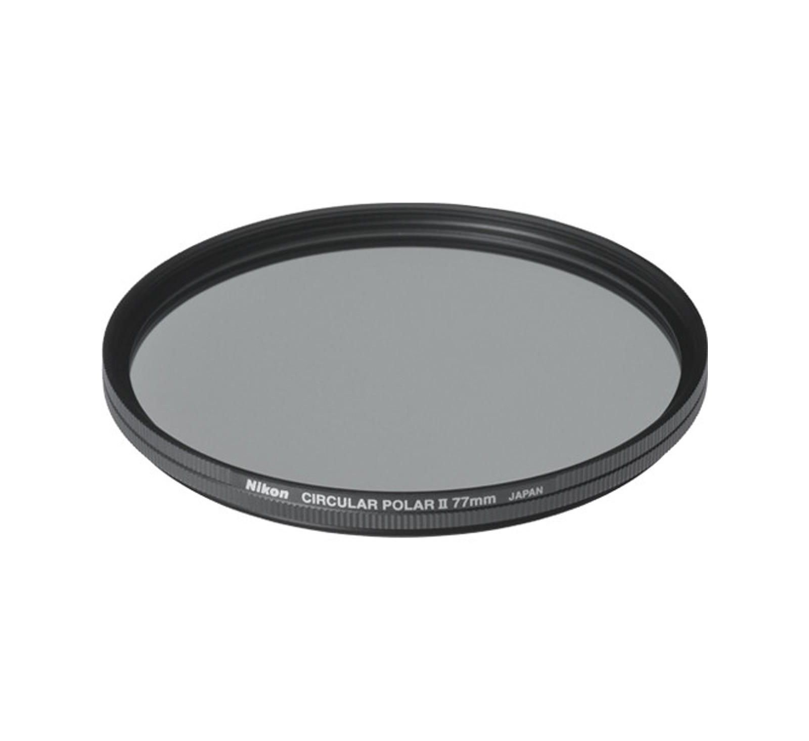 Nikon 77mm Circular Polarizer II Thin Ring Multi-Coated Glass Filter