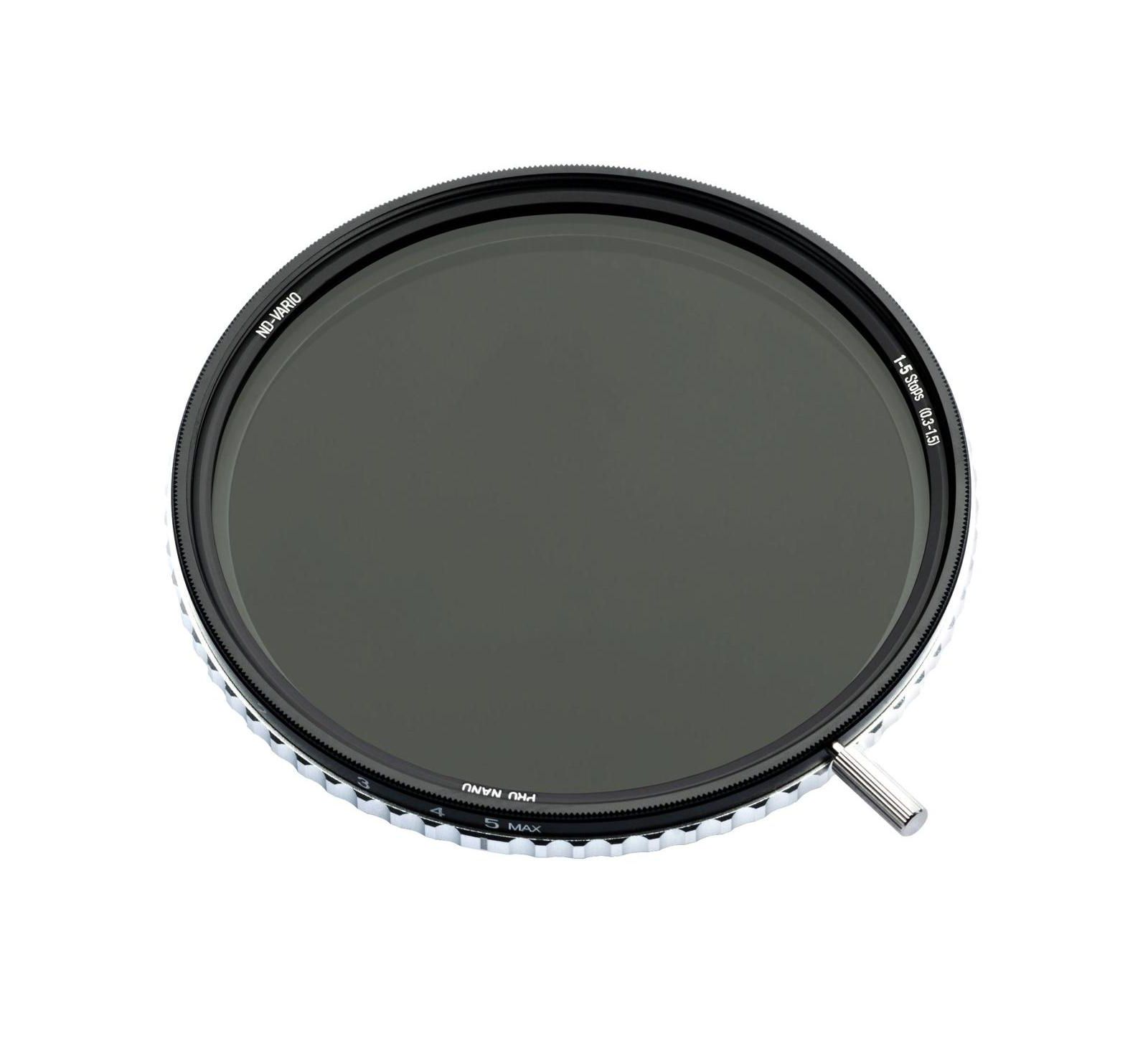Nisi 43mm True Color ND-Vario Pro Nano 1-5 Stops Variable Neutral Density Filter for 43mm Lenses