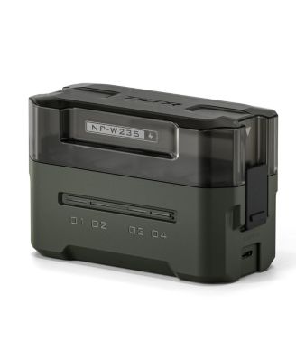 Tilta 4-Channel Portable Charging Station for NP-W235 Battery, Green