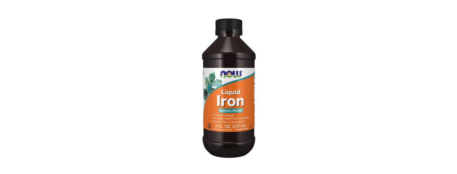 NOW Foods Жидкое железо, 8 унций