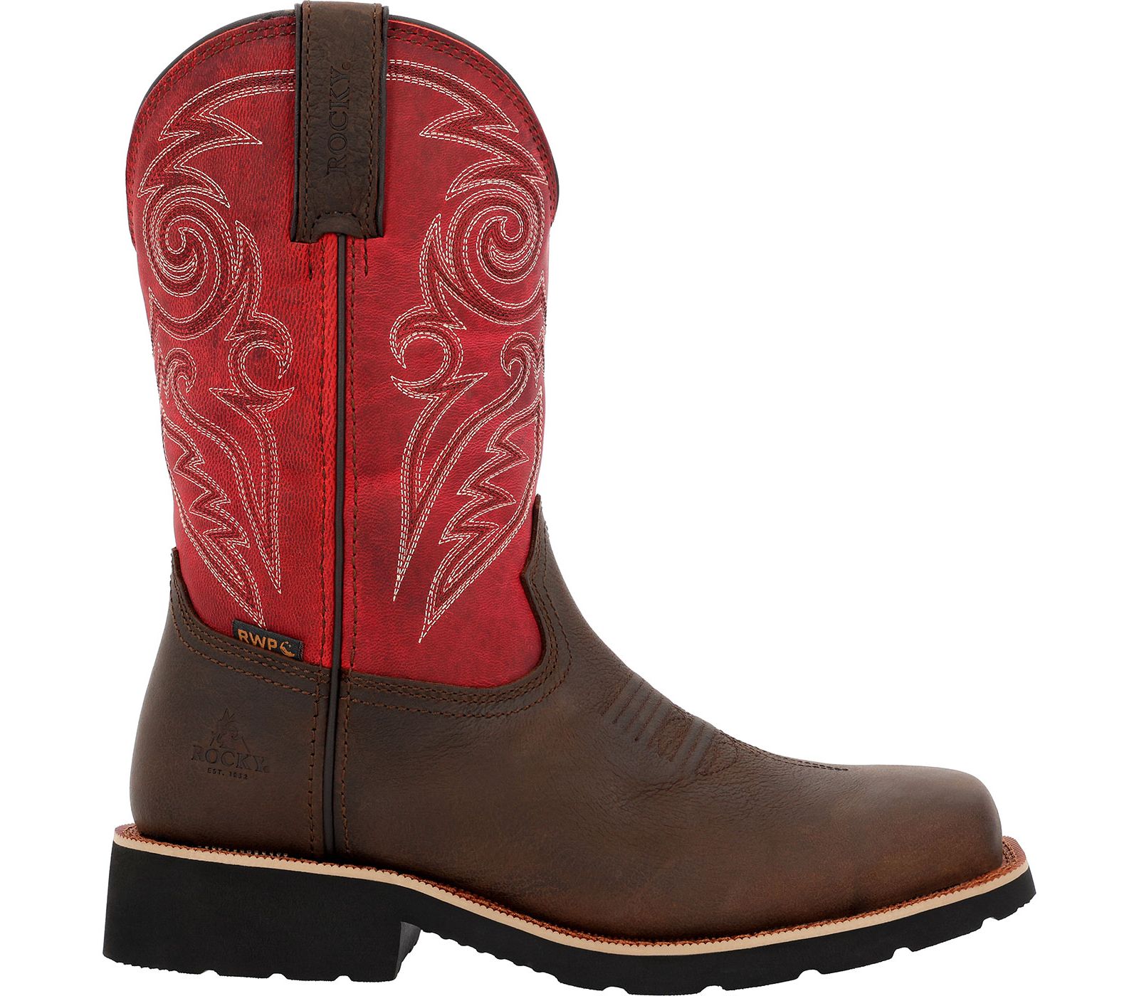 Rocky Women s MonoCrepe 11" Waterproof Western Boot