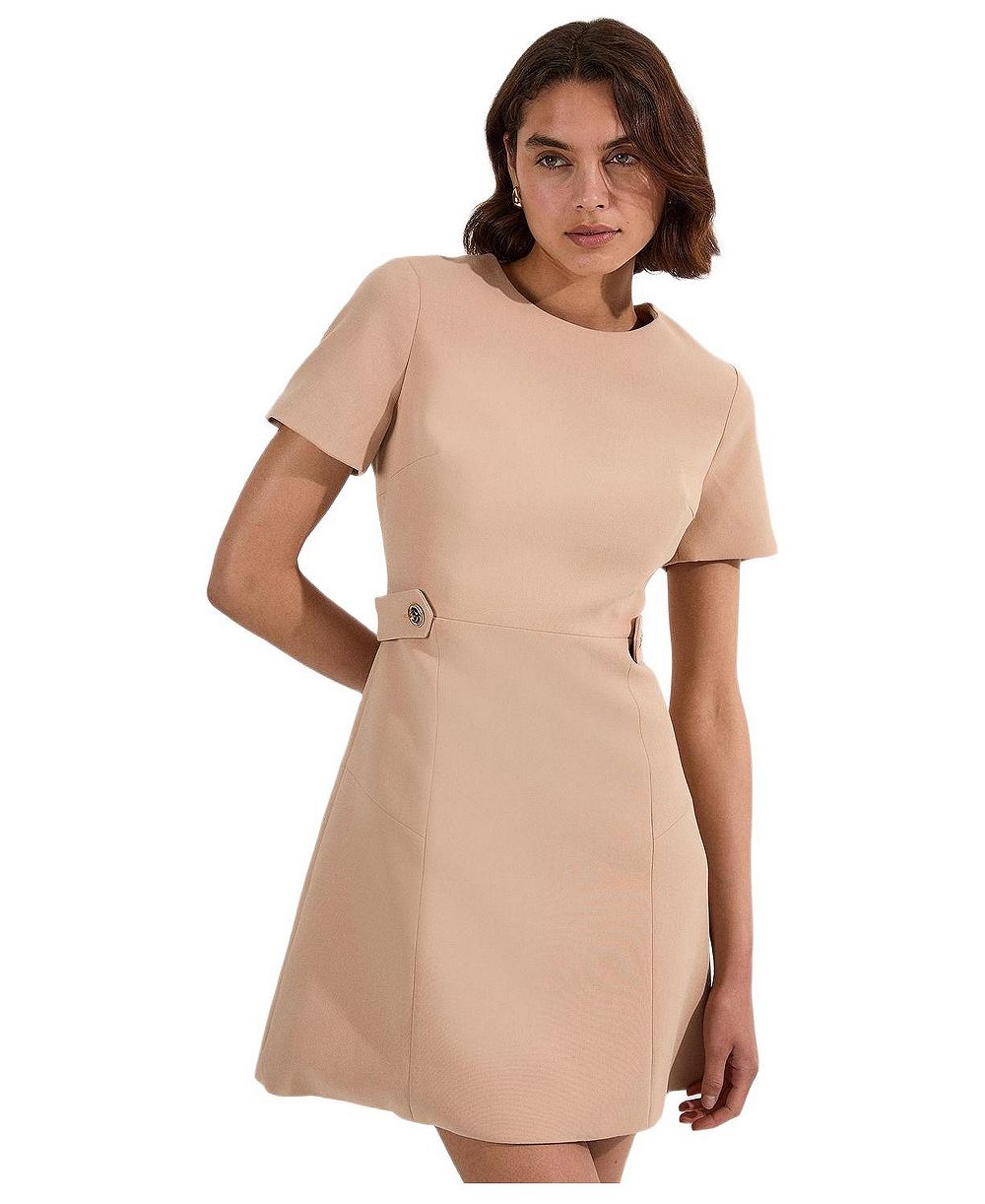 Женское приталенное мини-платье Karen Millen Detail Tailored