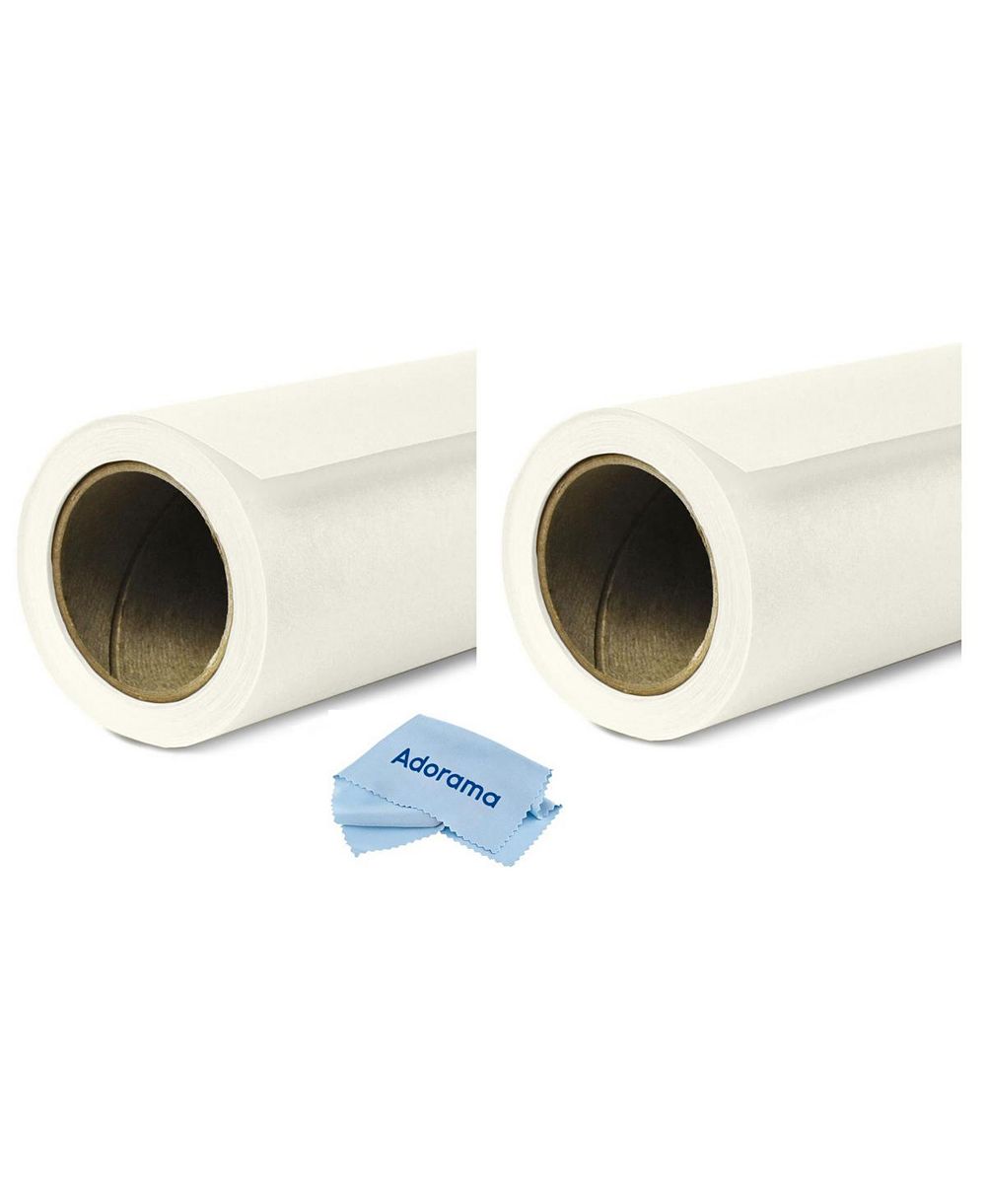 Savage Widetone Seamless Background Paper, 86" x 36' - White, 2-Pack