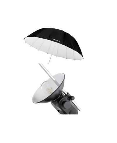 Параболический зонт Westcott 7 Feet в комплекте с отражателем Flashpoint Streaklight