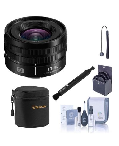 Panasonic Lumix S 18-40mm f/4.5-6.3 Ultra Wide Angle Zoom Dust/Splash/Freeze-Resistant Lens for Lumix S Cameras