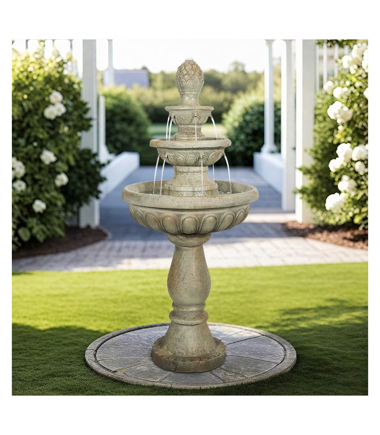 Садовый фонтан SunJet Modern Concrete Outdoor