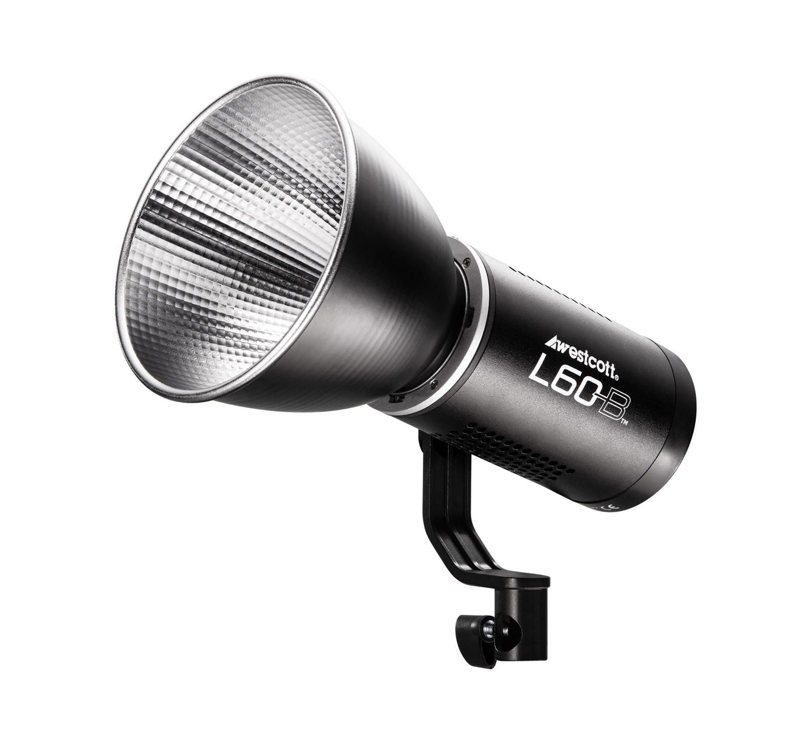 Westcott L60-b 60W Portable Bi-Color LED Video Light with Light Stands