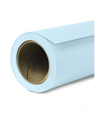 Savage Widetone Seamless Background Paper, 53" x 18' - Blue Mist, Single