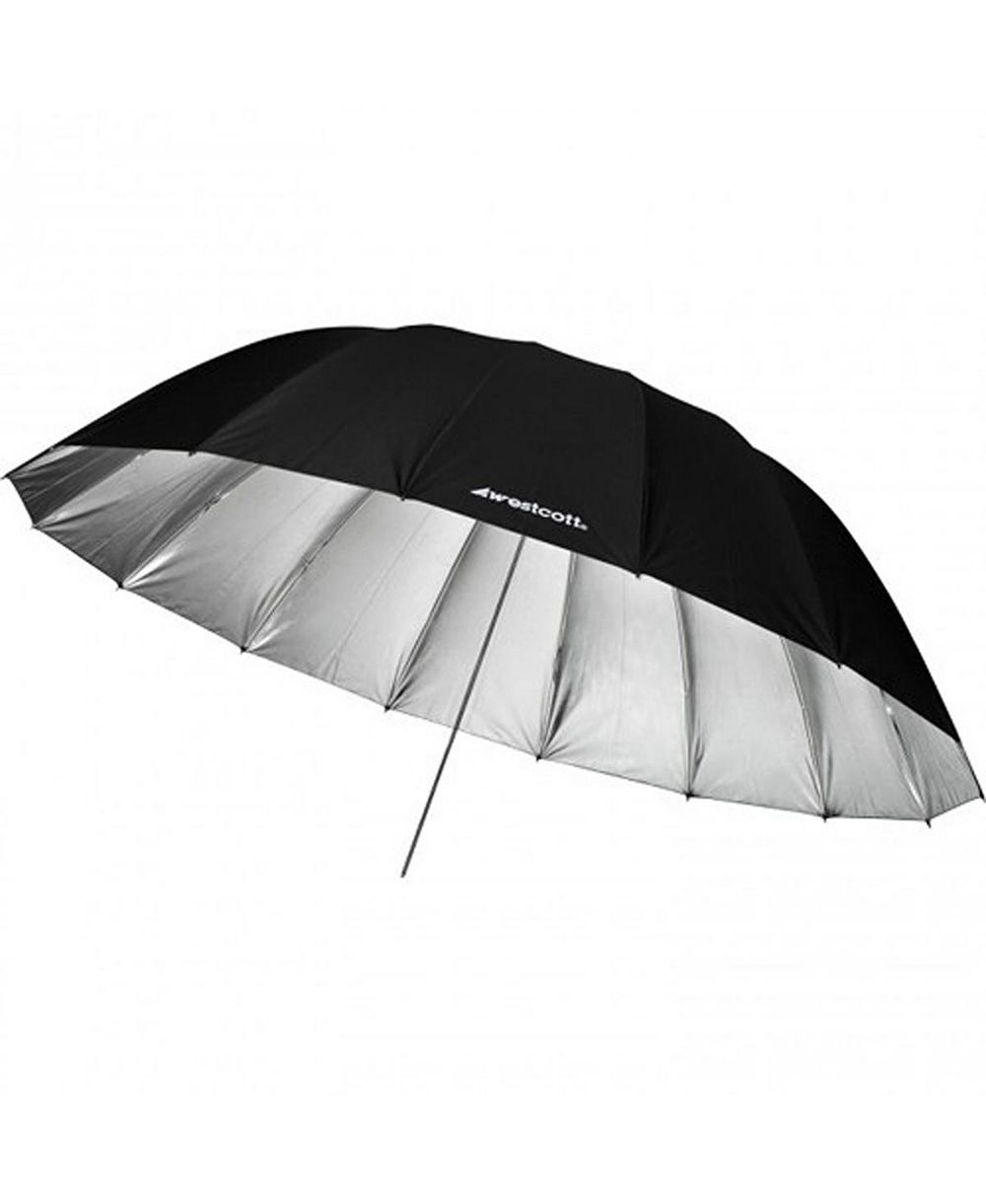 Westcott 7 Feet Silver Parabolic Umbrella