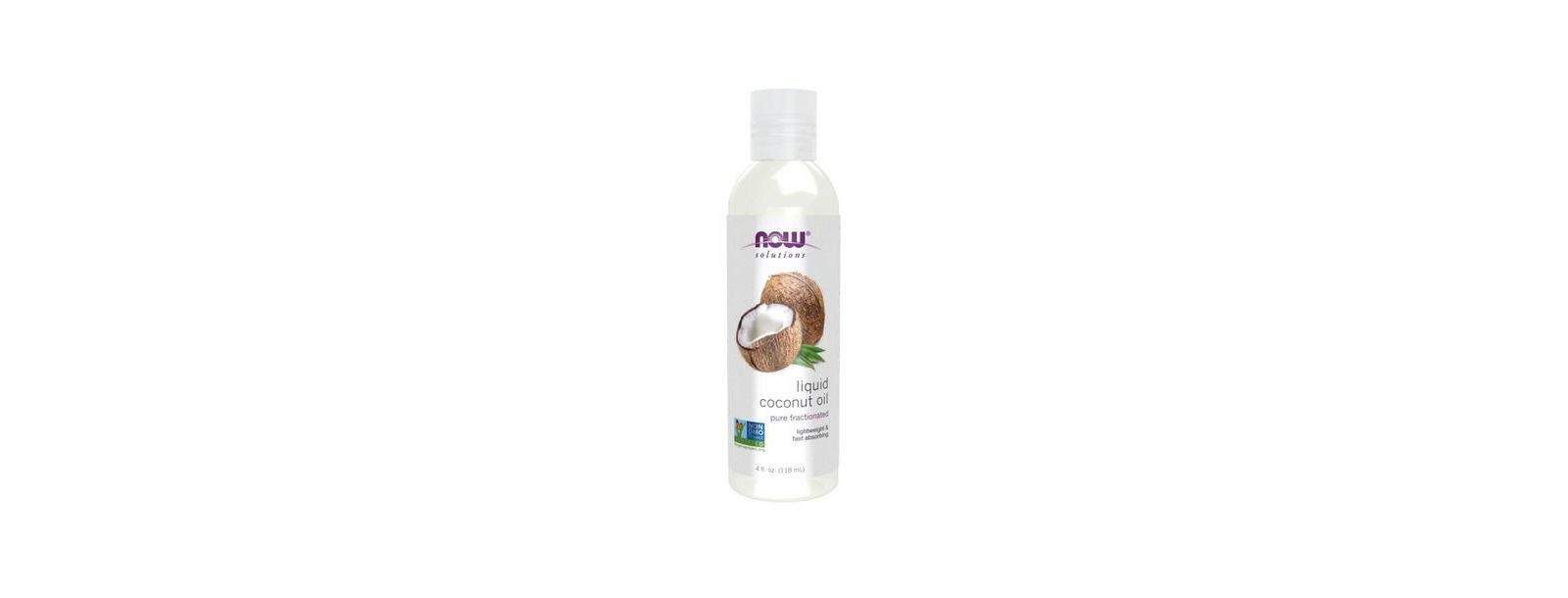 Now Foods Жидкое кокосовое масло, 4 Oz