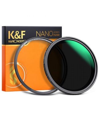 KandF Concept KF Concept 77mm Nano-X ND8-128 3-7 Stop Magnetic Variable ND Lens Filter