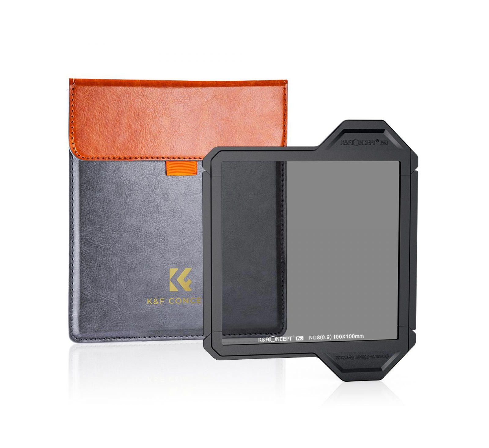 K&F Concept X-Pro 100x100mm Full Color ND8 3-Stops Square Filter for 100mm Filter Holder Systems