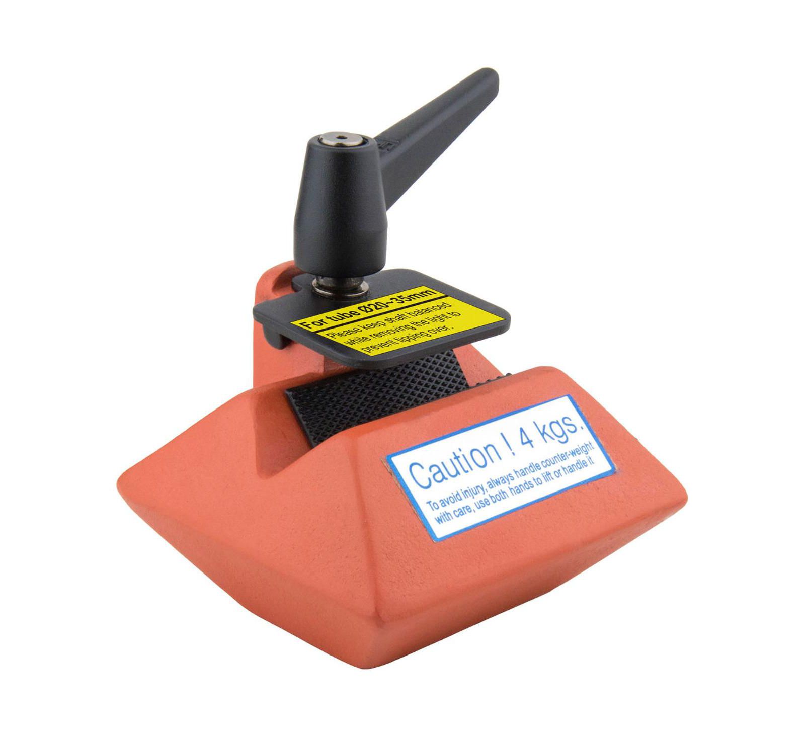 Kupo Counter Weight for Grip Stands 8.8 lb Locking Clamp for Boom Stands