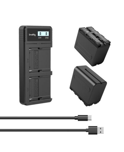 Комплект аккумулятора и зарядного устройства SmallRig для Sony NP-F970 3823