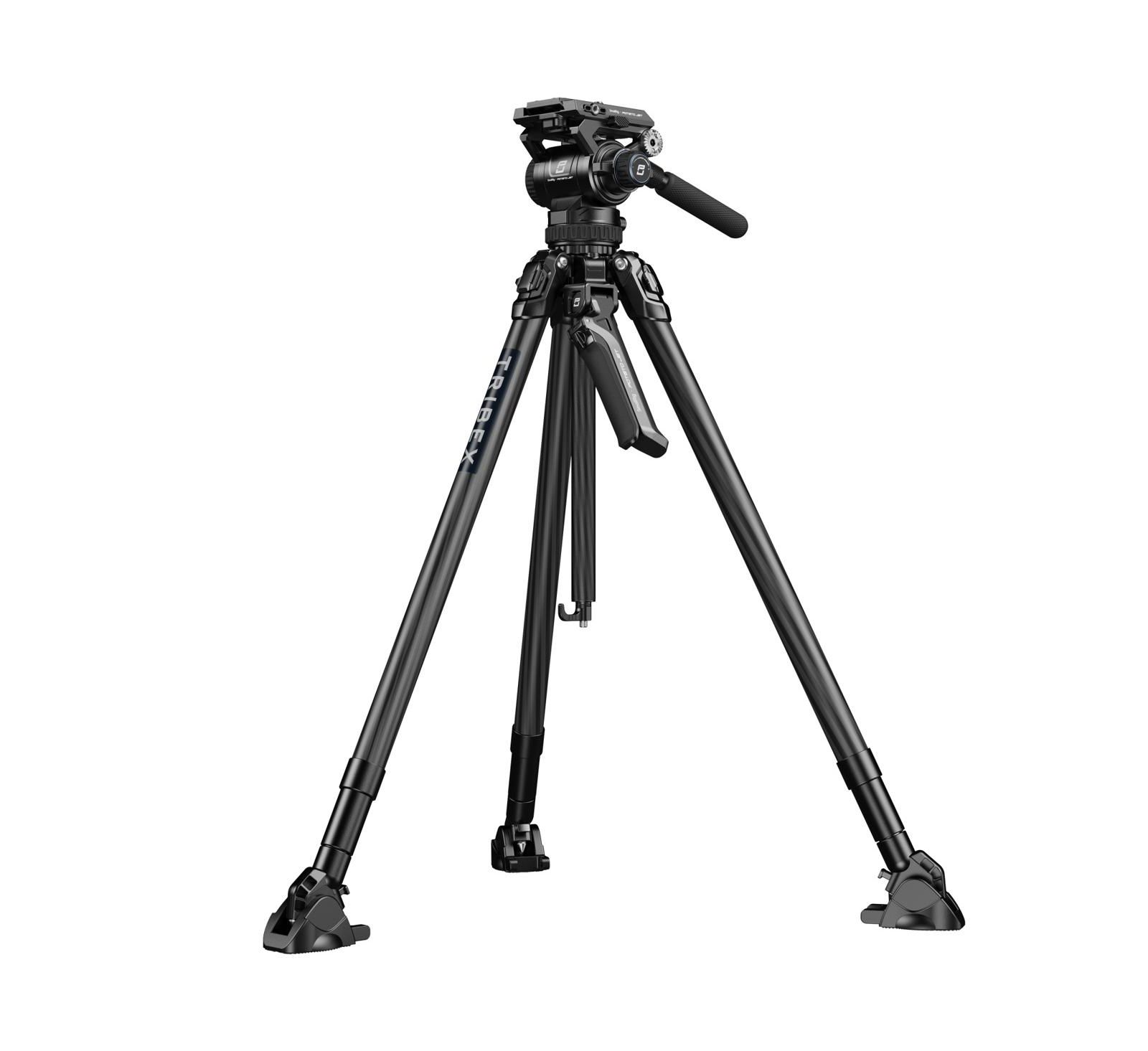 Smallrig Tribex Hydraulic Carbon Fiber Fluid Head Tripod for Manfrotto and DJI RS Series
