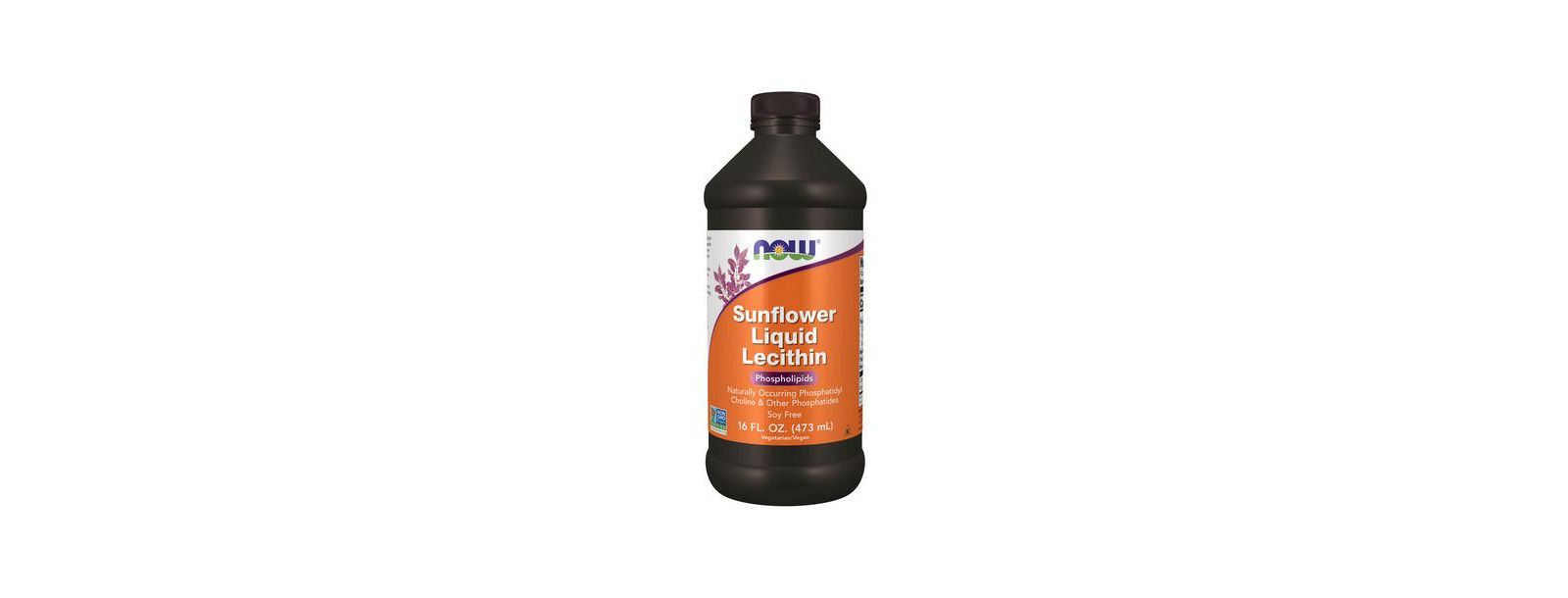 NOW Foods Подсолнечное жидкое лецитин, 16 Fl Oz