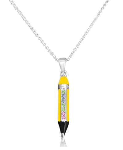 Ожерелье Chanteur Crystal White Gold Palladium Plating для девочек